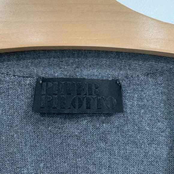 Peter Pilotto | Cardigan Sweater Wool Mixed Print V Neck- size XS Small - Picture 5 of 9